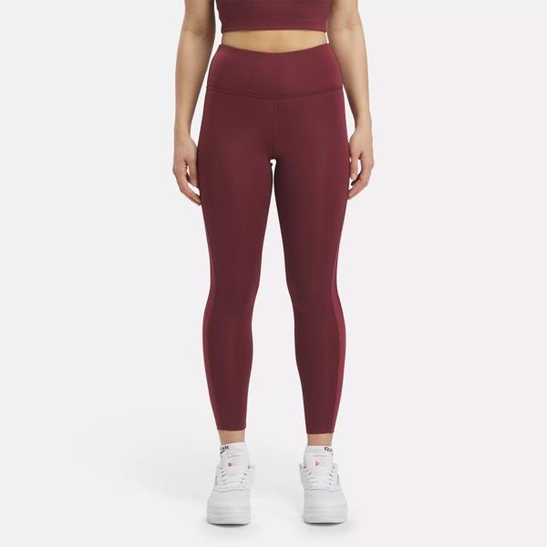 ID Train Mesh Leggings - Maroon | Reebok Classic