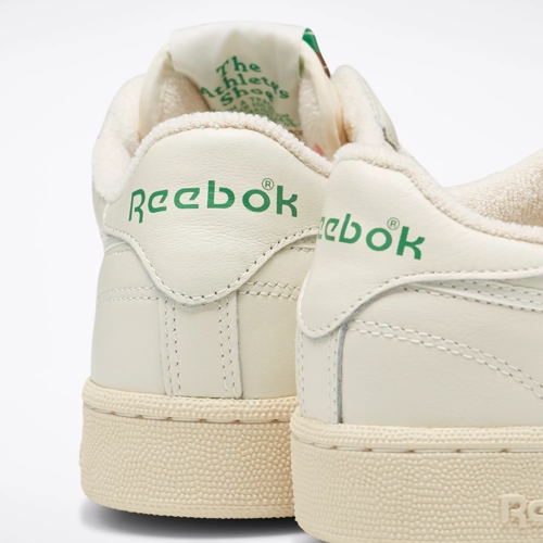 Reebok Men's Club C 85 Sneaker, Chalk/Paper White/Glen Green, 8 M US : Buy  Online at Best Price in KSA - Souq is now : Fashion