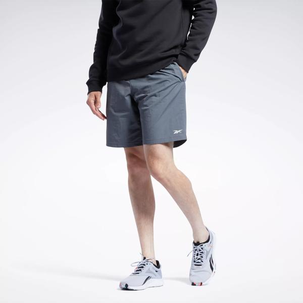 Training Essentials Utility Shorts - Cold Grey 6 | Reebok | Shorts