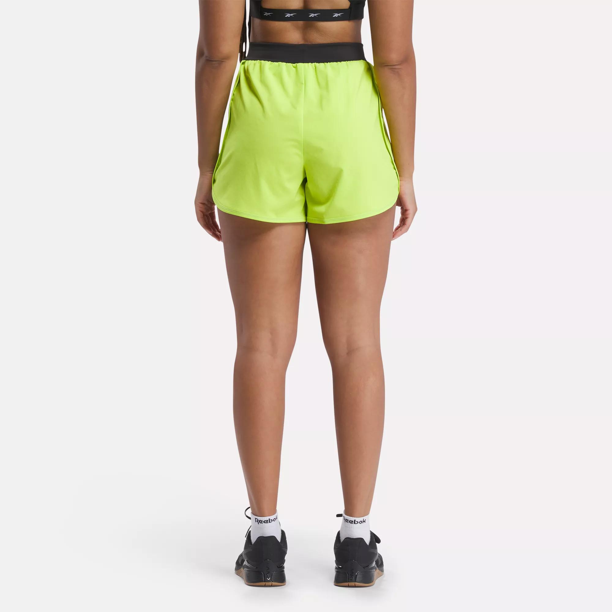 Lux Woven Shorts - Acid Yellow | Reebok