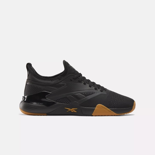 Reebok Nano Court Black Grey Gold Mens Shoe