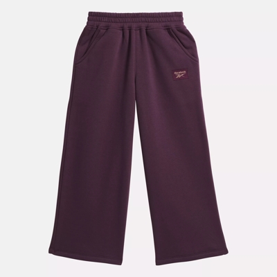 Wide Leg Fleece Pants - Little Kids