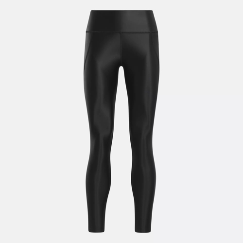 Тайтсы Reebok LUX HIGH WAISTED THERMOWARM + GRAPHENE LEGGING, цвет: черный,  RTLADA758101 — купить в интернет-магазине Lamoda