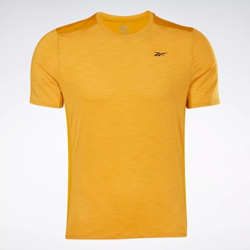 Reebok Men's T-Shirt - Yellow - S