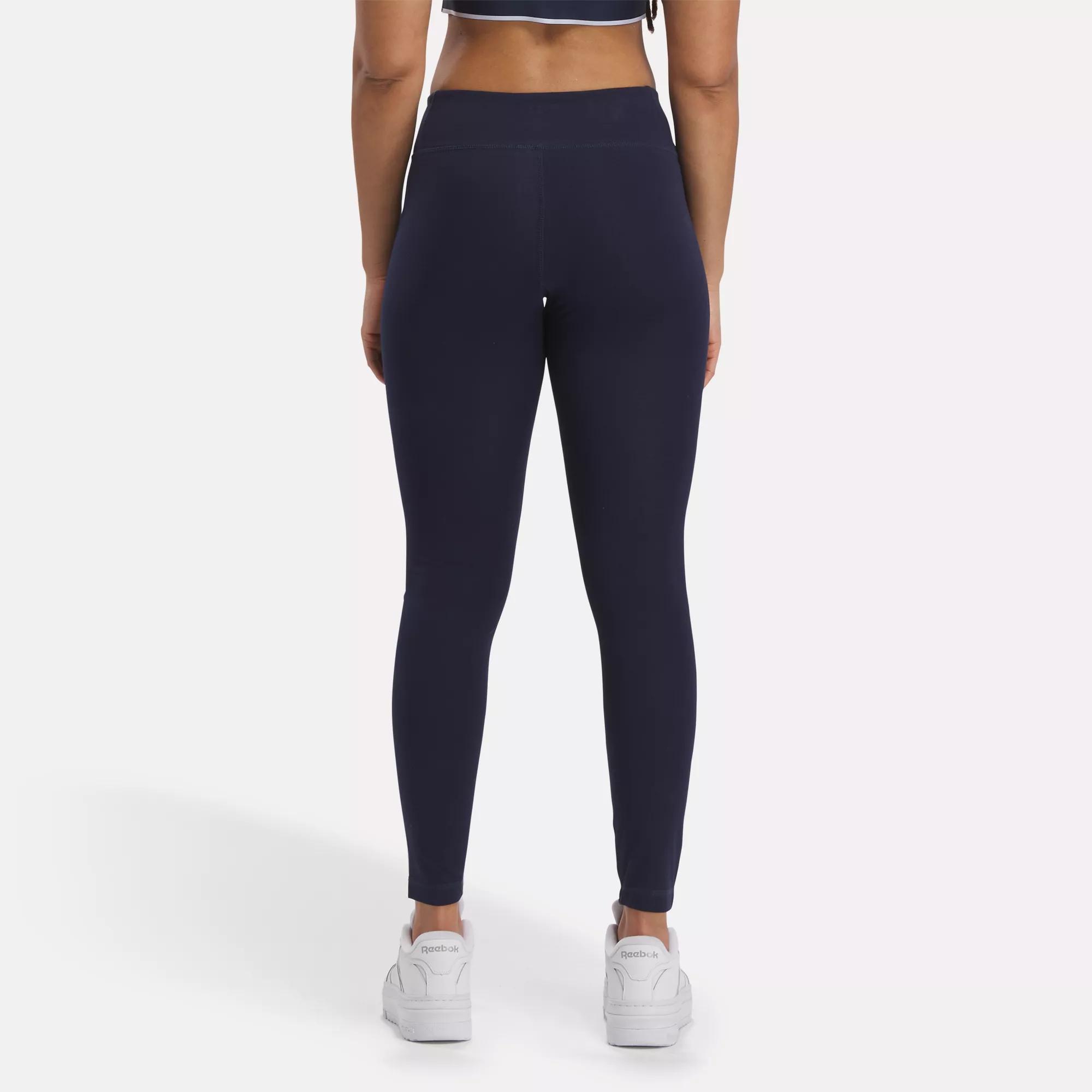 High rise stretch cotton leggings - Reebok Classics - Women