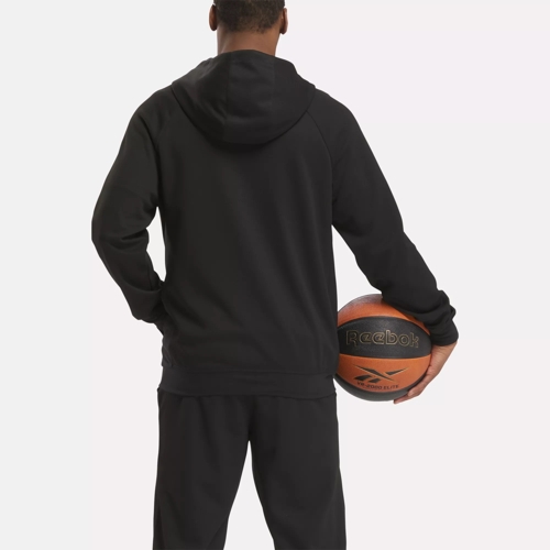 Reebok black men's hoodie on sale