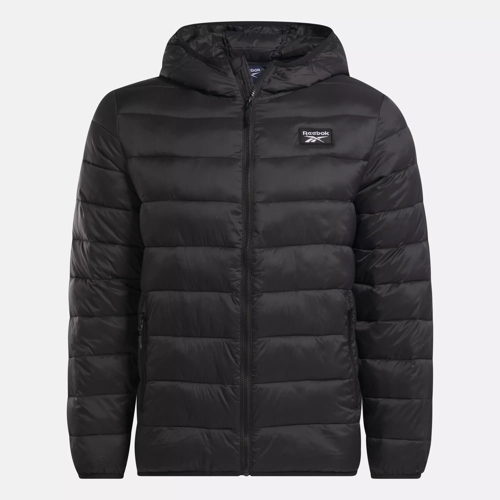 Reebok Apparel Men Classic Hooded Puffer Jacket BLACK – Reebok Canada