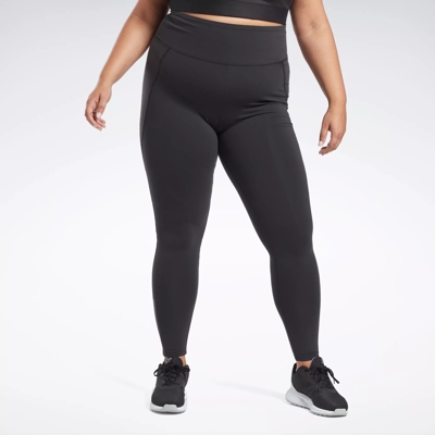 Lux Leggings (Plus Size) - Black Reebok