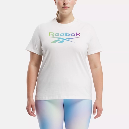 Reebok Studio High Intensity Shiny Lycra Crop Sleeveless T-Shirt