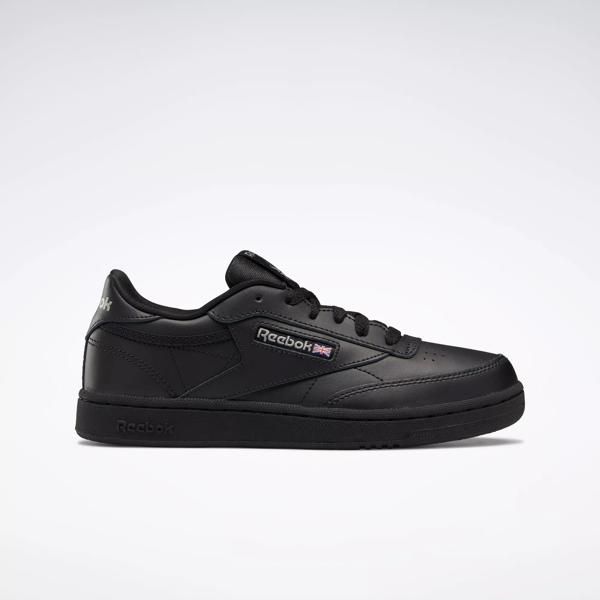 Reebok school shoes black on sale