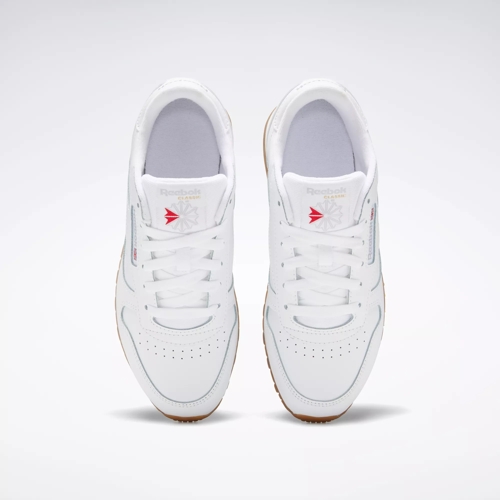 School Grade / Reebok | / Shoes Reebok White Classic Rubber Gum-02 Ftwr White Leather - Ftwr -