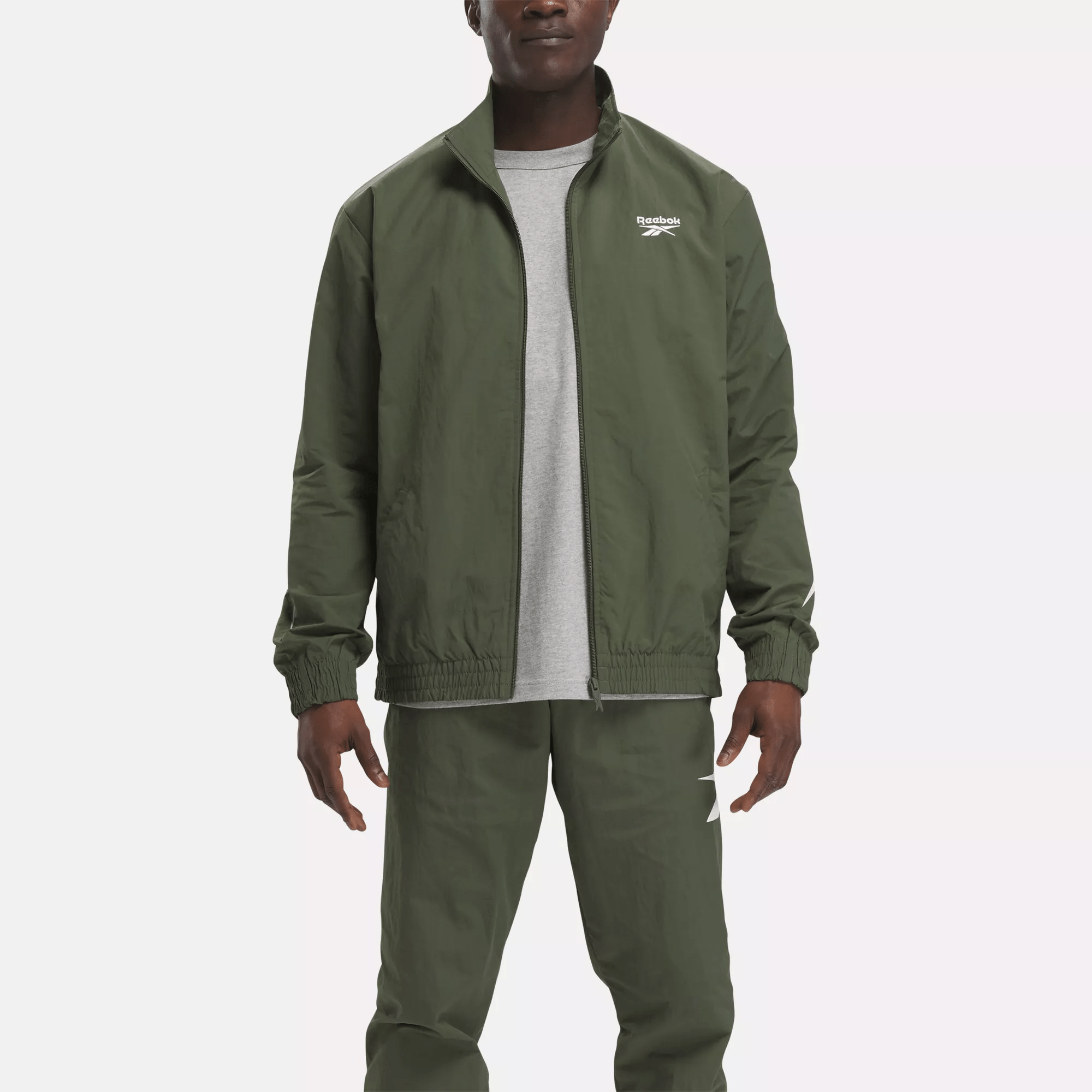 Reebok Classics Vector Track Jacket In Green