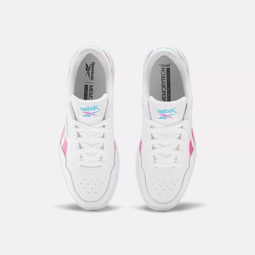 Reebok Court Advance Shoes - Ftw Wht/Pea Glow/Pink Stucco
