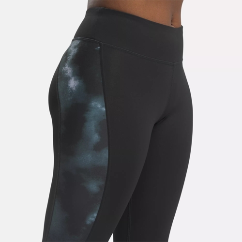 Reebok MYT Allover Print Tight Women Athletic Legging X Small Semi