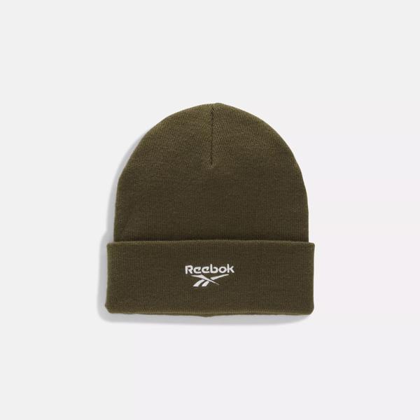 Reebok Classic Cuff Beanie Hat - NFL Cuffed Football Winter Knit