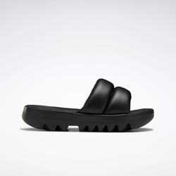avoid square toe clear slide mules