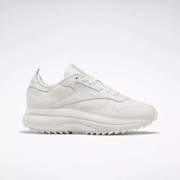 Zapatillas Reebok Classic Leather Sp Beige Azul Mujer