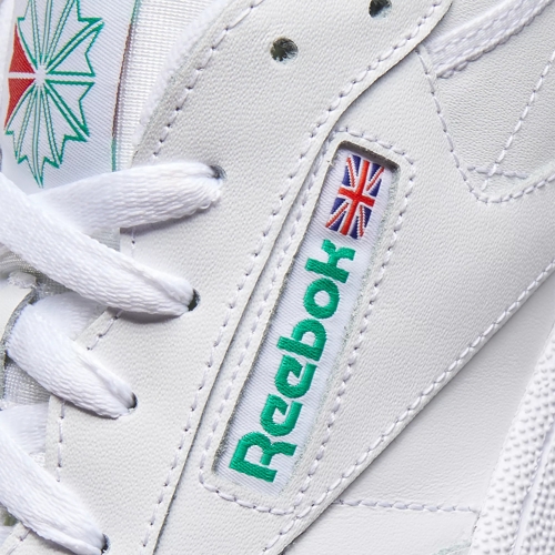 Reebok Classic CLUB C 85 Branco / Verde - Entrega gratuita