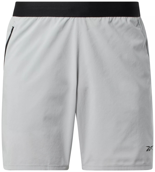 Reebok Mens Speedwick Speed Shorts (Two-tone Gray/Black, X-Large