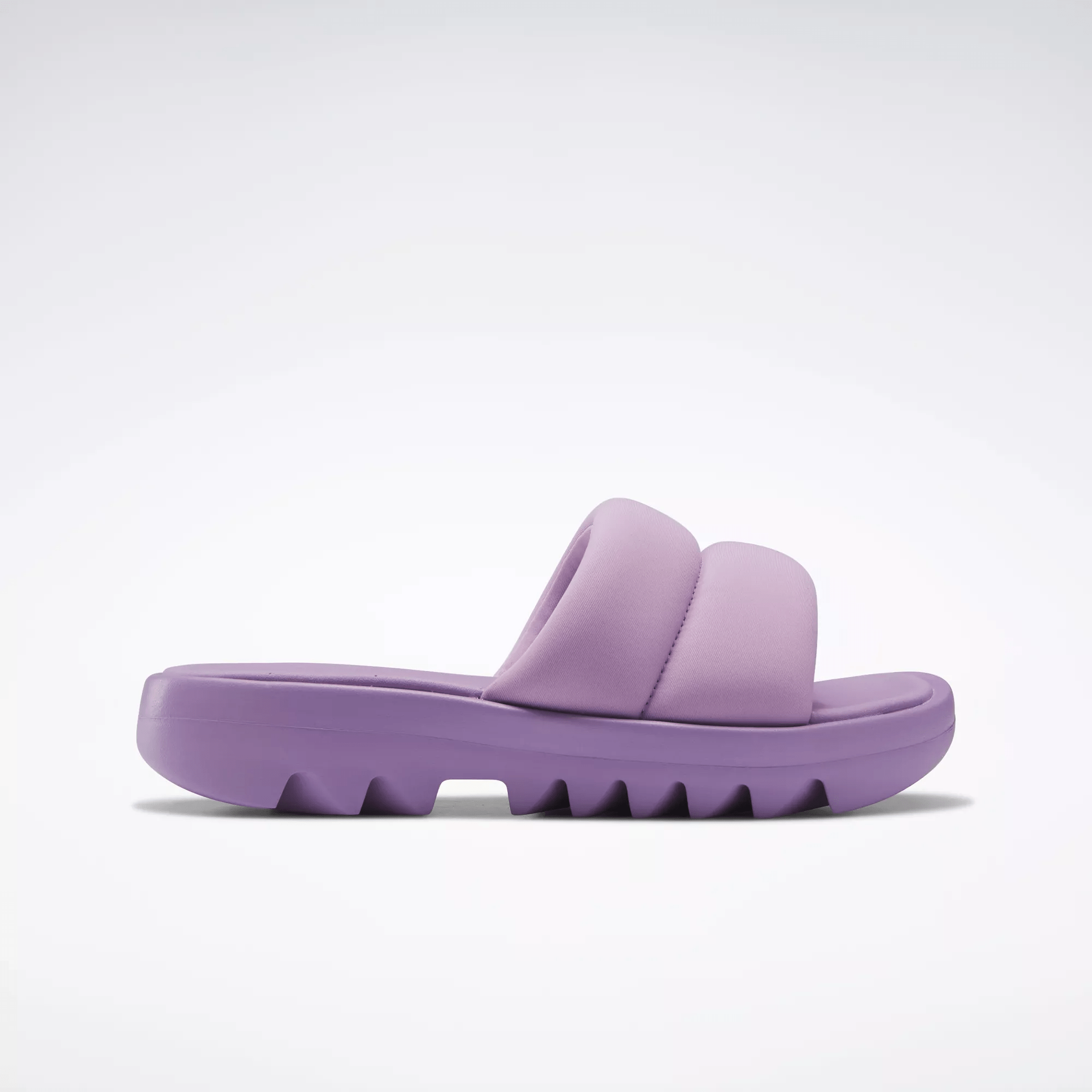 Reebok Womens  Cardi Slides In Purple