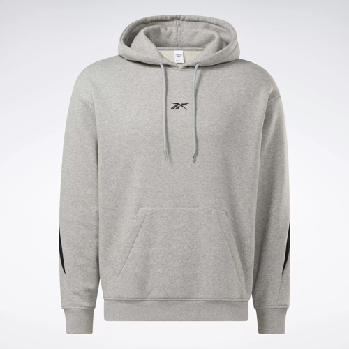 Reebok Men's Hoodie - Grey - M