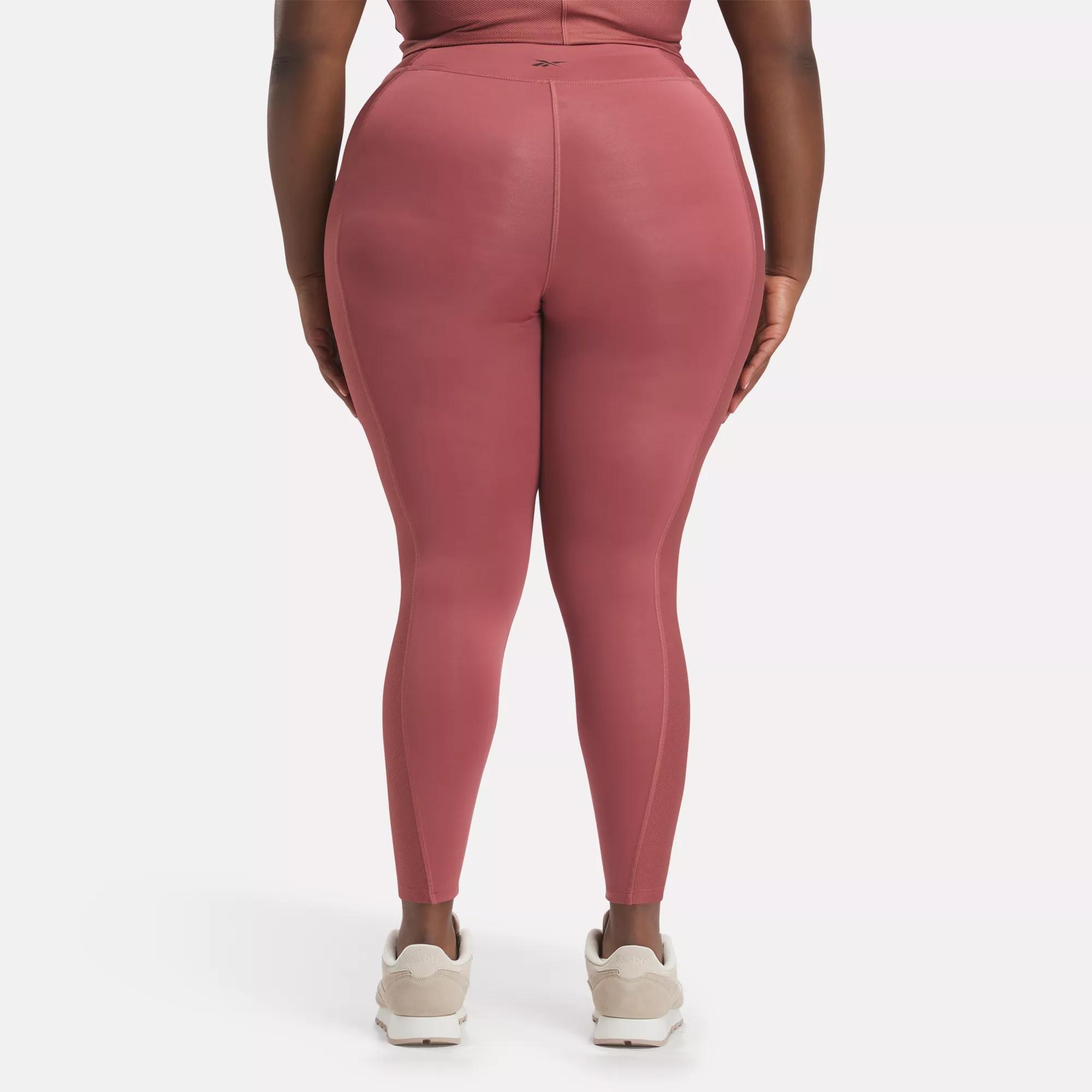 Reebok Yoga HR Rib Tights Women's - sedona rose F23-R