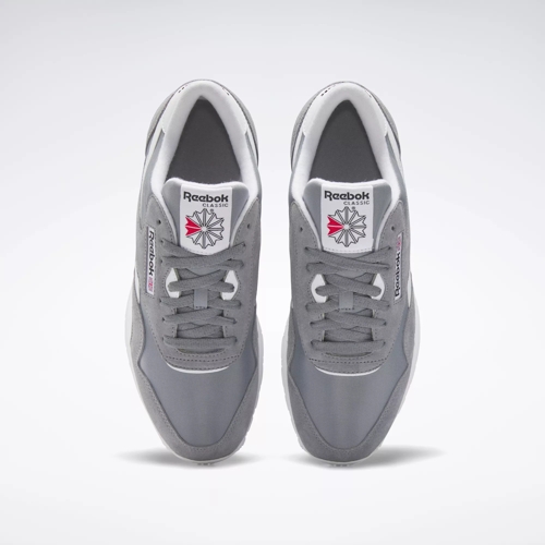 Reebok Classic Nylon Men's Sneaker Running Shoe Gray Athletic Trainers #233  #275