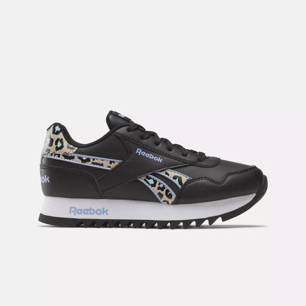 Tormenta Arruinado Perceptivo Royal Classic Jogger Platform Shoes - Preschool - Core Black / Lilac Glow /  Modern Beige | Reebok