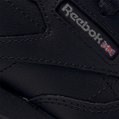 Zapatillas Reebok Niños Classic Leather Negra