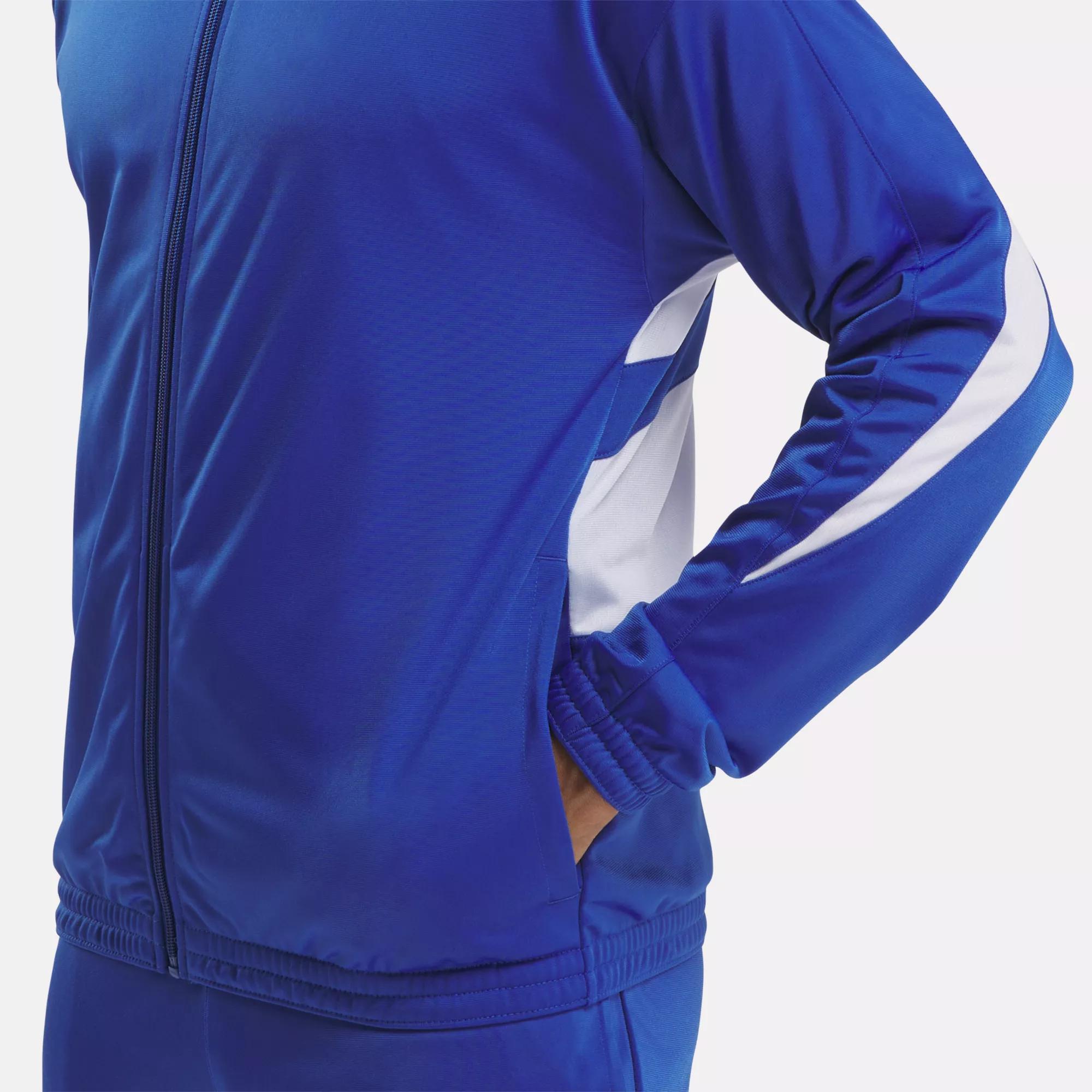 Reebok Men's Identity Vector Knit Track Jacket