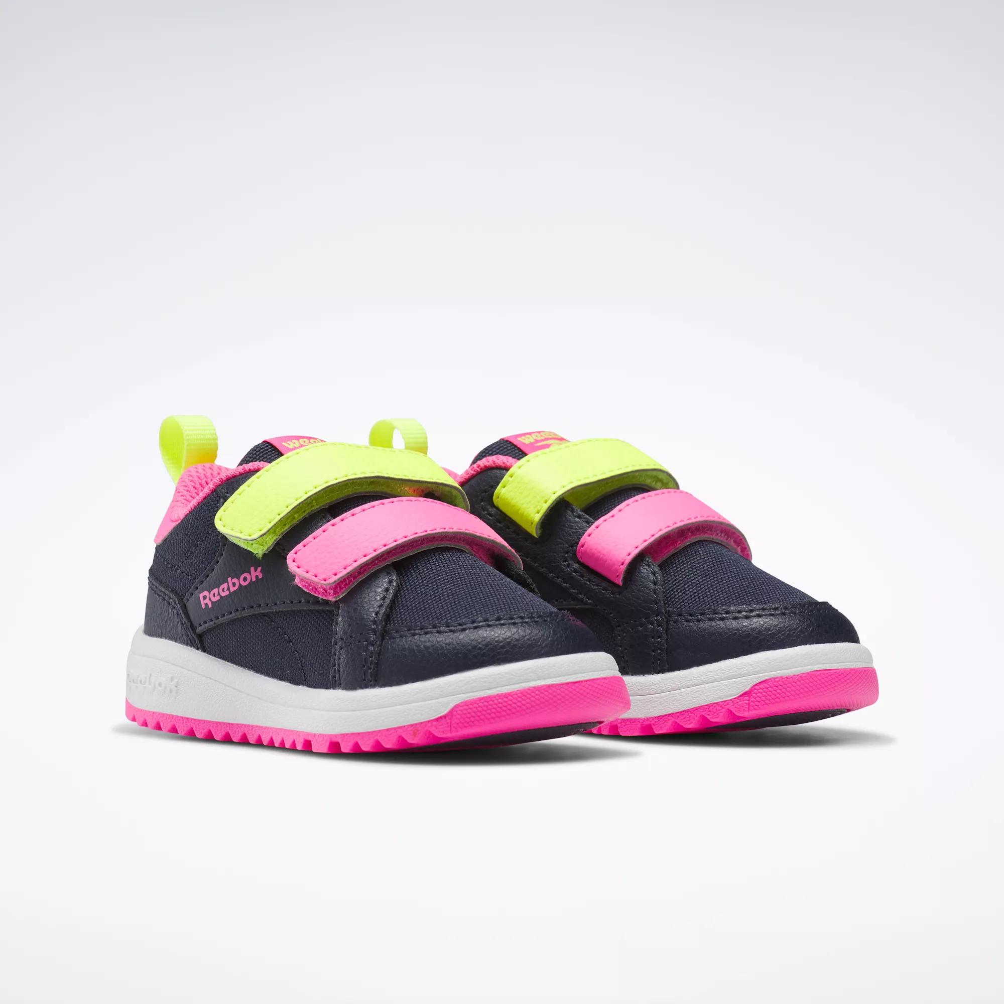 Weebok Clasp Low Shoes Toddler Vector Navy / Atomic Pink / Solar