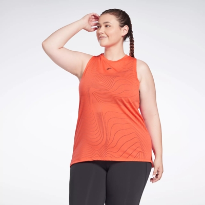 Workout Ready Mesh Back Tank Top (Plus Size)