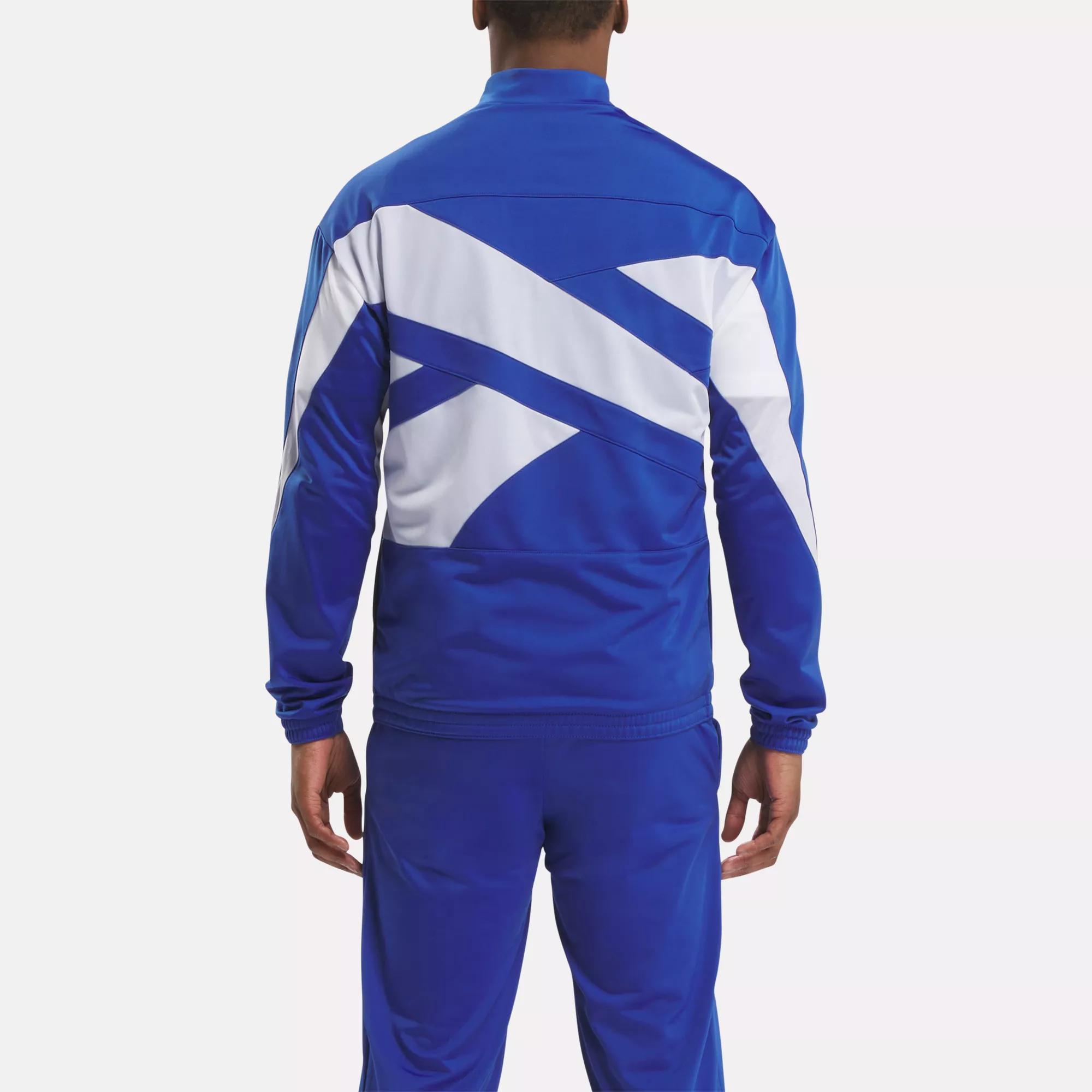 Reebok Men's Identity Vector Knit Track Jacket