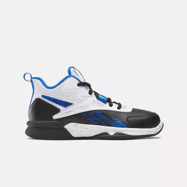 More Buckets Shoes - Preschool White Core Black Cobalt | Reebok