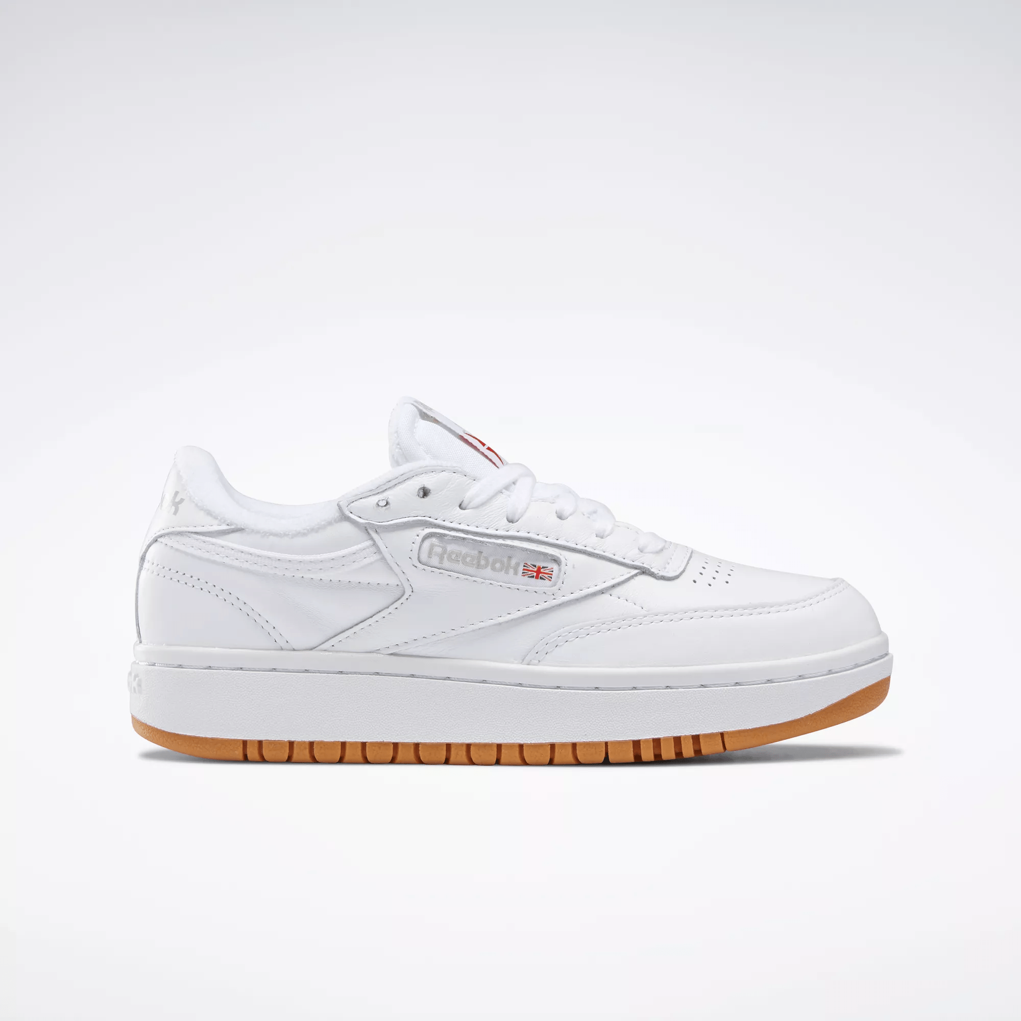 Shop Reebok Club C Double Women's Shoes In White