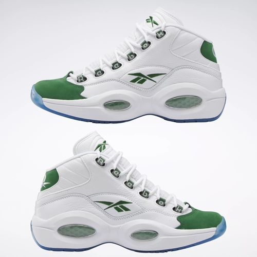 reebok question homme verte