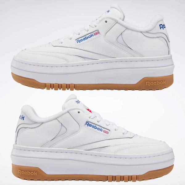 Club C Extra Shoes Ftwr White Ftwr White Vector Blue Reebok