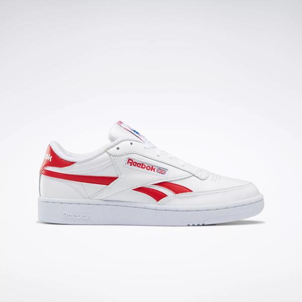 Red reebok hot sale