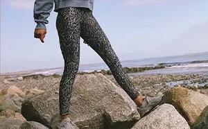 Lucy Activewear Loose Fit Mid Rise Crop Leggings Grey Women's X-Large –  Moda pé no chão