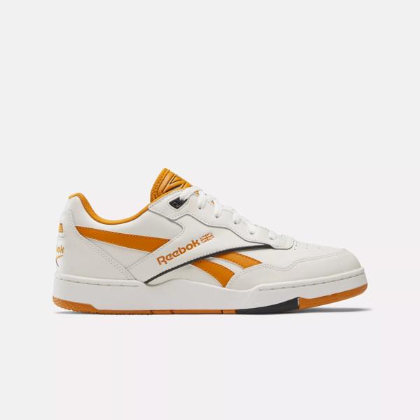 BB 4000 II Shoes - Chalk / Radiant Ochre / Black | Reebok