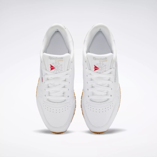 Classic Leather Shoes - Ftwr White / Pure Grey 3 / Reebok Rubber