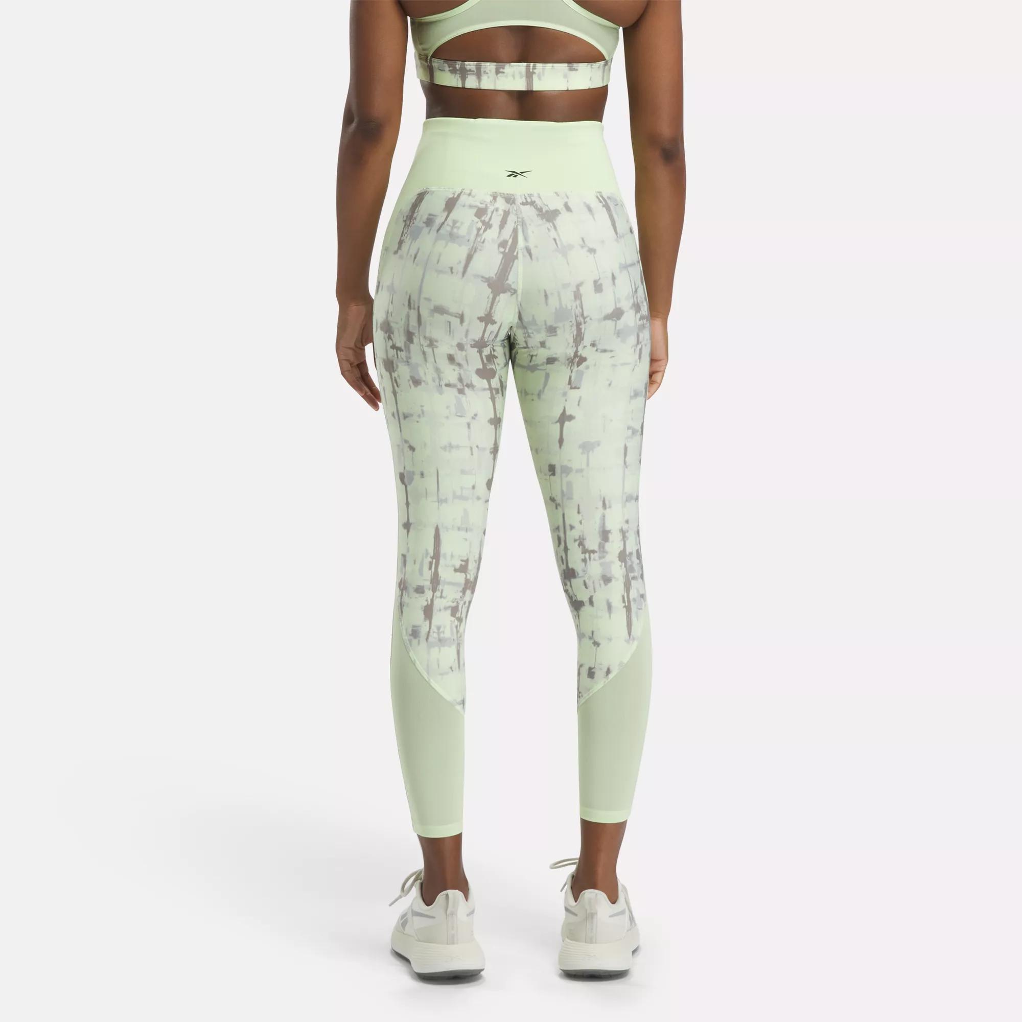 Reebok Women's Workout Ready Camo-Print High-Rise Leggings