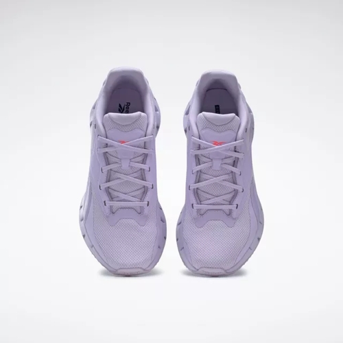 New W/ Box! Reebok Zig Dynamica HLD Purple Running Sneaker Size 9.5