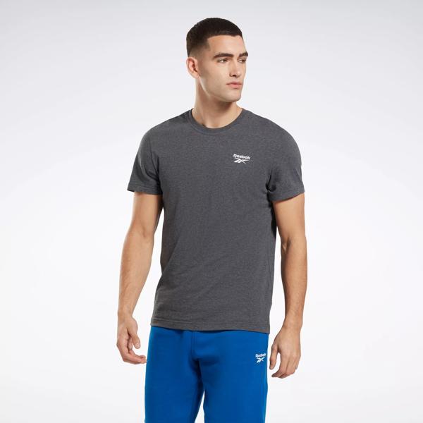 Reebok Identity Classics T-Shirt - Dark Grey Heather | Reebok