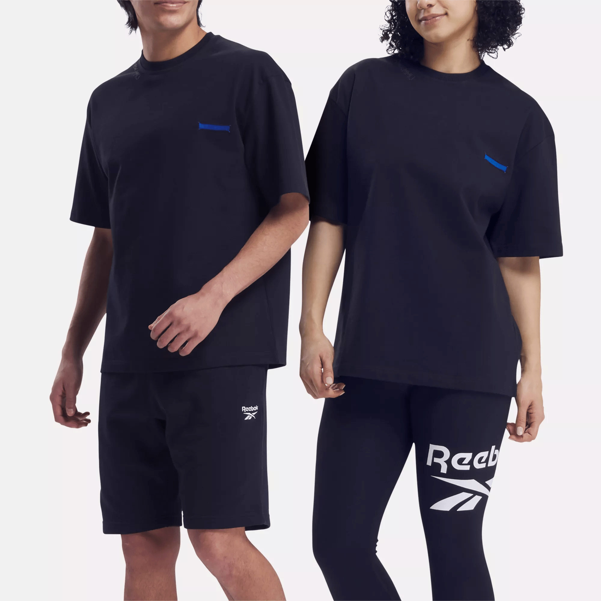 Shop Reebok Unisex  Milk T-shirt In Black