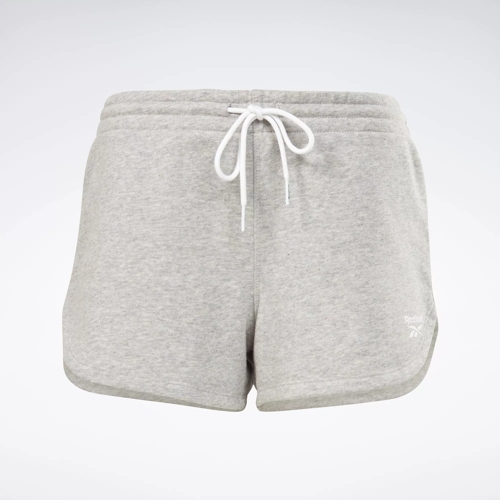 Reebok Running Shorts Large Gray White Trim Womens Underwear