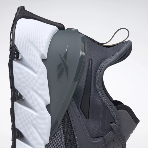 Reebok Zig Kinetica 3 Pure Grey/Chalk Unisex Running Shoes, Size: M 10 / W 11.5