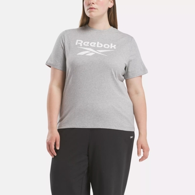 Reebok Identity Big Logo T-Shirt (Plus Size)