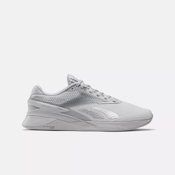 Nano X3 Women s Shoes Pure Grey 3 Pure Grey 2 Silver Metallic Reebok