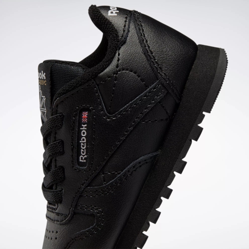 Reebok classic cheap black leather